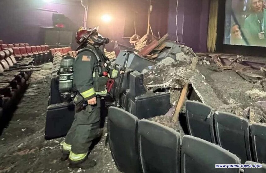 فيلم رعب في السينما يتحول إلى واقع